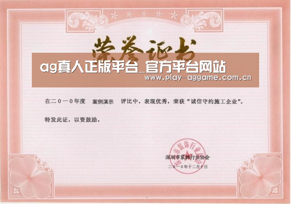 荣誉证书二(图1)